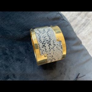BCBG snakeskin bangle